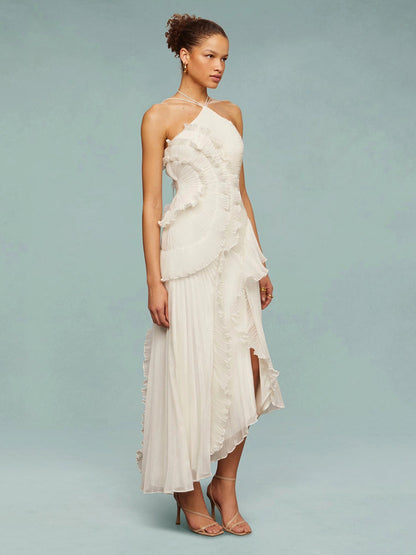 Ocean Whirlpool Maxi Dress